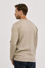 CAMARO ΑΝΔΡΙΚΗ ΜΠΛΟΥΖΑ T-SHIRT ΜΑΚΡΥΜΑΝΙΚΗ ΒΑΜΒΑΚΕΡΗ ΜΠΕΖ 25527-545-751