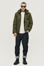 CAMARO ΑΝΔΡΙΚΟ ΜΠΟΥΦΑΝ ΜΕ ΑΠΟΣΠΩΜΕΝΗ ΕΠΕΝΔΥΣΗ ΓΙΛΕΚΟ ΚΑΙ ΚΟΥΚΟΥΛΑ ΧΑΚΙ 24520-153-063