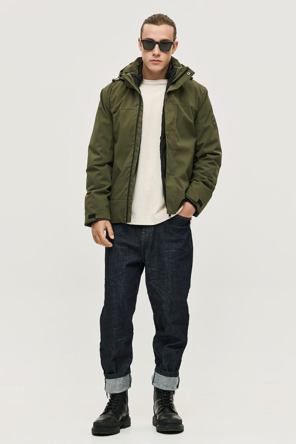 CAMARO ΑΝΔΡΙΚΟ ΜΠΟΥΦΑΝ ΜΕ ΑΠΟΣΠΩΜΕΝΗ ΕΠΕΝΔΥΣΗ ΓΙΛΕΚΟ ΚΑΙ ΚΟΥΚΟΥΛΑ ΧΑΚΙ 24520-153-063