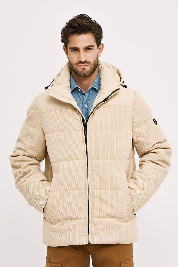 CAMARO ΑΝΔΡΙΚΟ ΜΠΟΥΦΑΝ ΚΟΤΛΕ ΨΙΛΟΡΙΓΟ ΜΕ ΑΠΟΣΠΩΜΕΝΗ ΚΟΥΚΟΥΛΑ ΜΠΕΖ 25520-160-073 CAMARO ΑΝΔΡΙΚΟ ΜΠΟΥΦΑΝ ΚΟΤΛΕ ΨΙΛΟΡΙΓΟ ΜΕ ΑΠΟΣΠΩΜΕΝΗ ΚΟΥΚΟΥΛΑ ΜΠΕΖ 25520-160-073