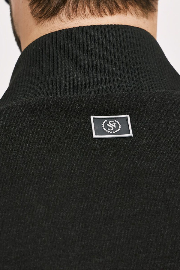 SOGO ΑΝΔΡΙΚΟ ΜΠΟΥΦΑΝ ΣΕ ΣΥΝΔΥΑΣΜΟ ΥΦΑΣΜΑΤΩΝ ΚΑΙ ΛΑΣΤΙΧΟ ΜΑΥΡΟ 25530-194-054