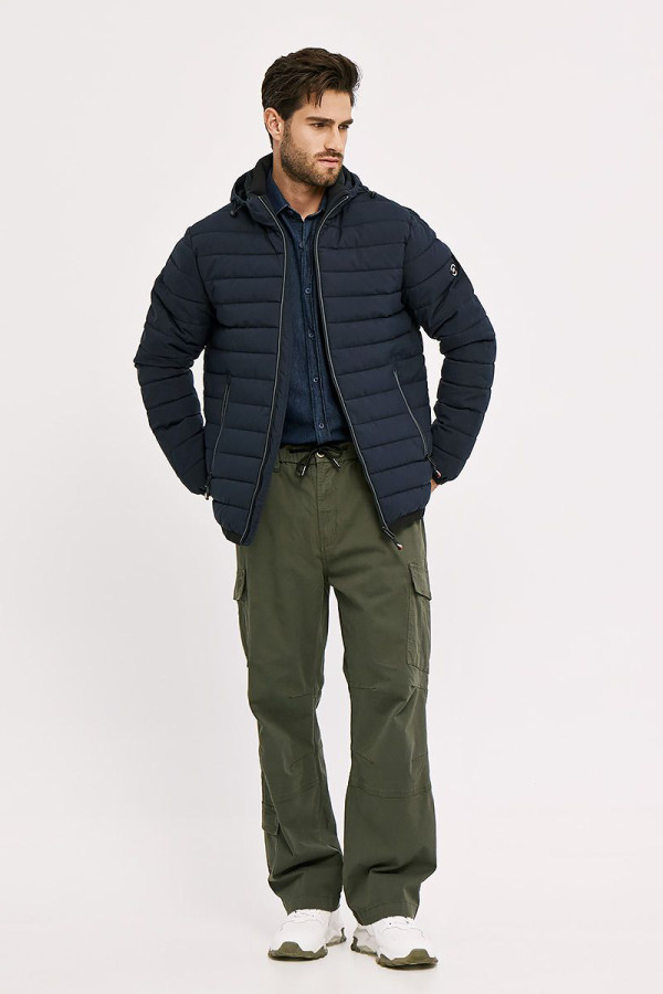 CAMARO ΑΝΔΡΙΚΟ ΜΠΟΥΦΑΝ REGULAR FIT PUFFER ΜΠΛΕ 25520-156-078 CAMARO ΑΝΔΡΙΚΟ ΜΠΟΥΦΑΝ REGULAR FIT PUFFER ΜΠΛΕ 25520-156-078