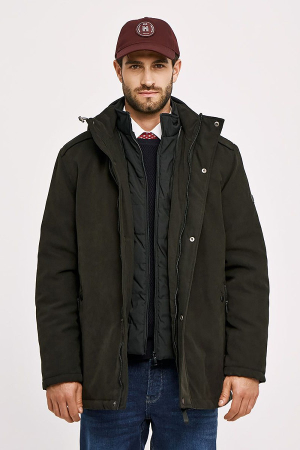 SOGO ΑΝΔΡΙΚΟ ΜΠΟΥΦΑΝ ΜΕ ΑΠΟΣΠΩΜΕΝΗ ΚΟΥΚΟΥΛΑ ΜΑΥΡΟ 24530-394-073 SOGO ΑΝΔΡΙΚΟ ΜΠΟΥΦΑΝ ΜΕ ΑΠΟΣΠΩΜΕΝΗ ΚΟΥΚΟΥΛΑ ΜΑΥΡΟ 24530-394-073