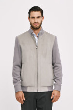 SOGO ΑΝΔΡΙΚΟ ΜΠΟΥΦΑΝ ΜΕ ΛΑΣΤΙΧΟ ΚΑΙ ΣΥΝΔΥΑΣΜΟΥ ΥΦΑΣΜΑΤΩΝ ΓΚΡΙ 25530-199-072