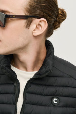 CAMARO ΑΝΔΡΙΚΟ ΜΠΟΥΦΑΝ ΜΕ ΑΠΟΣΠΩΜΕΝΗ ΕΠΕΝΔΥΣΗ ΓΙΛΕΚΟ ΚΑΙ ΚΟΥΚΟΥΛΑ ΧΑΚΙ 24520-153-063