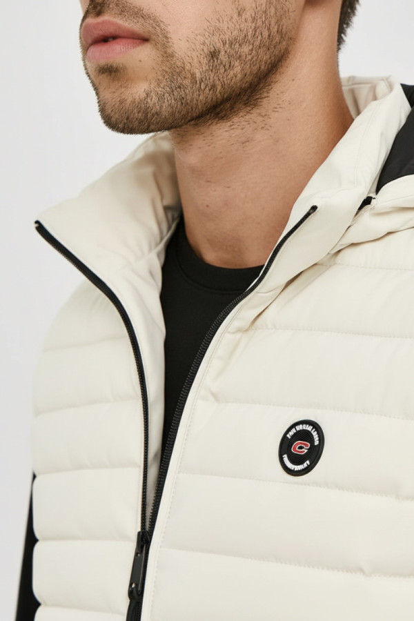 CAMARO ΑΝΔΡΙΚΟ ΜΠΟΥΦΑΝ PUFFER ΑΜΑΝΙΚΟ ΑΠΟΣΠΩΜΕΝΗ ΚΟΥΚΟΥΛΑ ΕΚΡΟΥ 25520-051-078 CAMARO ΑΝΔΡΙΚΟ ΜΠΟΥΦΑΝ PUFFER ΑΜΑΝΙΚΟ ΑΠΟΣΠΩΜΕΝΗ ΚΟΥΚΟΥΛΑ ΕΚΡΟΥ 25520-051-078