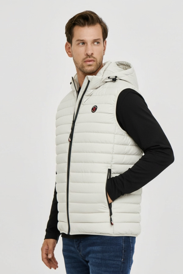 CAMARO ΑΝΔΡΙΚΟ ΜΠΟΥΦΑΝ PUFFER ΑΜΑΝΙΚΟ ΑΠΟΣΠΩΜΕΝΗ ΚΟΥΚΟΥΛΑ ΕΚΡΟΥ 25520-051-078 CAMARO ΑΝΔΡΙΚΟ ΜΠΟΥΦΑΝ PUFFER ΑΜΑΝΙΚΟ ΑΠΟΣΠΩΜΕΝΗ ΚΟΥΚΟΥΛΑ ΕΚΡΟΥ 25520-051-078