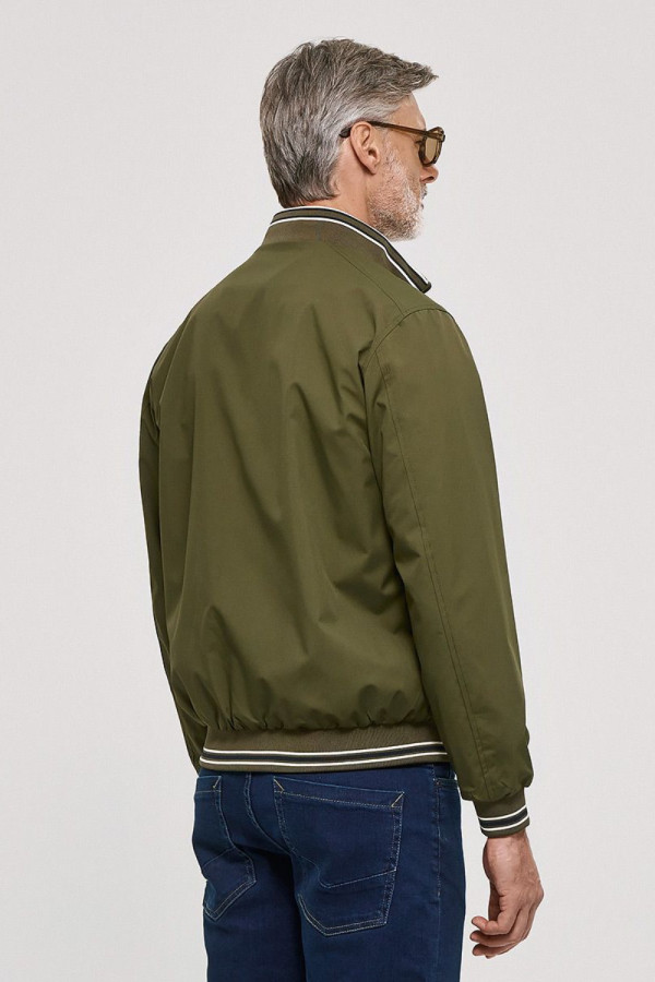 Ανδρικό ανοιξιάτικο μπουφάν Sogo μπλε διπλής όψης 26030-195-078