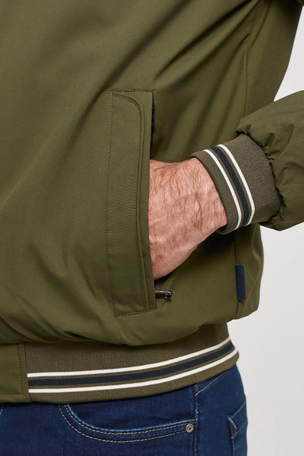 Ανδρικό ανοιξιάτικο μπουφάν Sogo μπλε διπλής όψης 26030-195-078