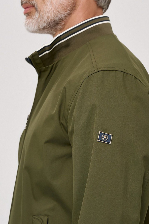 Ανδρικό ανοιξιάτικο μπουφάν Sogo μπλε διπλής όψης 26030-195-078