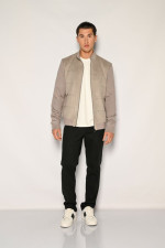 SOGO ΑΝΔΡΙΚΟ ΜΠΟΥΦΑΝ SUEDE ΜΕ ΛΑΣΤΙΧΟ ΓΚΡΙ 24530-199-072