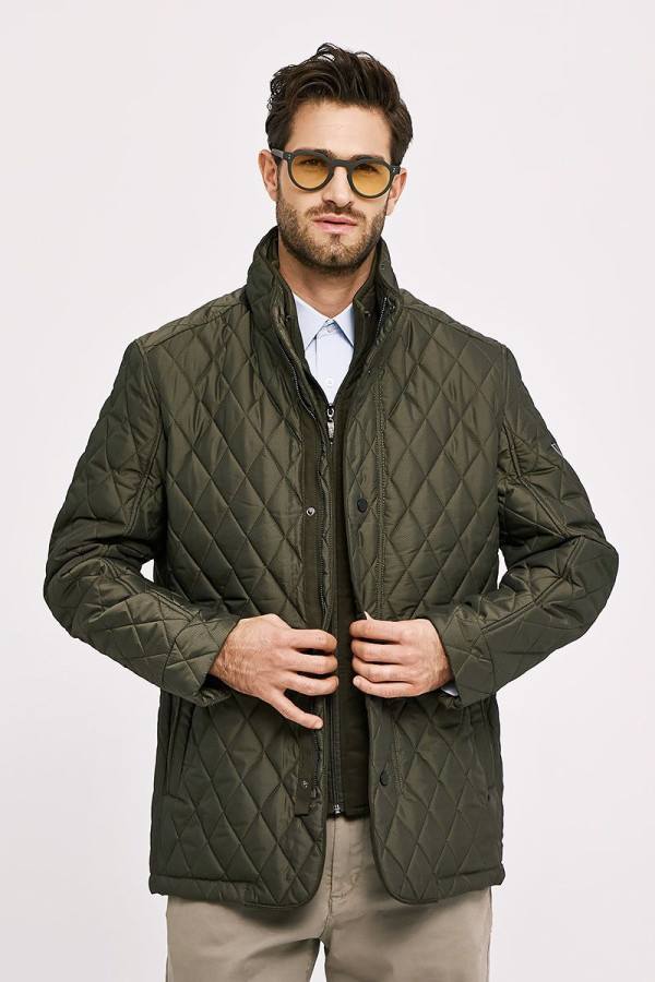 SOGO ΑΝΔΡΙΚΟ ΜΠΟΥΦΑΝ ΚΑΠΙΤΟΝΕ ΜΕ ΑΠΟΣΠΩΜΕΝΗ ΜΟΣΤΡΑ ΧΑΚΙ 25530-392-080