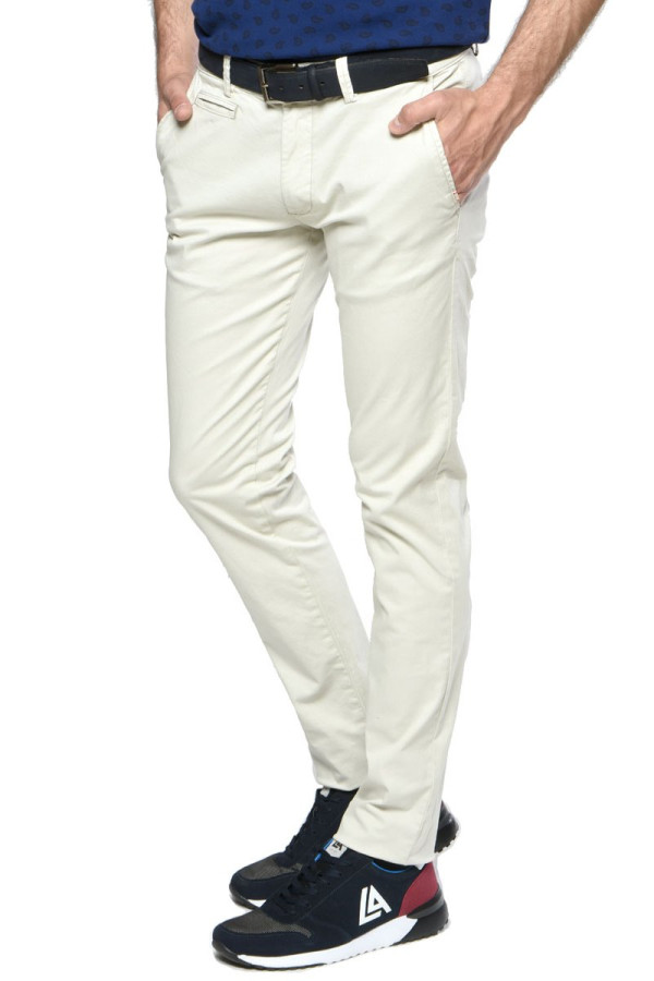 CAMARO ΝΑΔΡΙΚΟ ΠΑΝΤΕΛΟΝΙ ΒΑΜΒΑΚΕΡΟ SLIM FIT ΛΕΥΚΟ 19001-451-17W CAMARO ΝΑΔΡΙΚΟ ΠΑΝΤΕΛΟΝΙ ΒΑΜΒΑΚΕΡΟ SLIM FIT ΛΕΥΚΟ 19001-451-17W
