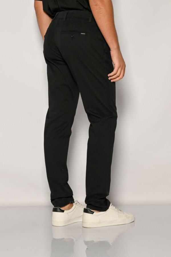 CAMARO ΑΝΔΡΙΚΟ ΠΑΝΤΕΛΟΝΙ CHINO ΒΑΜΒΑΚΕΡΟ SLIM FIT ΜΑΥΡΟ 24524-451-451 CAMARO ΑΝΔΡΙΚΟ ΠΑΝΤΕΛΟΝΙ CHINO ΒΑΜΒΑΚΕΡΟ SLIM FIT ΜΑΥΡΟ 24524-451-451
