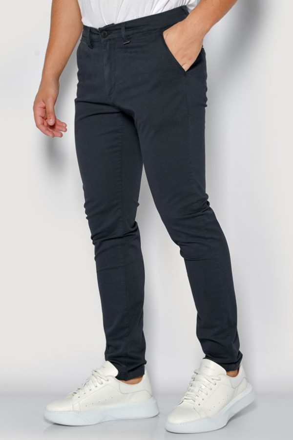 CAMARO ΑΝΔΡΙΚΟ ΠΑΝΤΕΛΟΝΙ CHINO ΒΑΜΒΑΚΕΡΟ SLIM FIT ΜΠΛΕ 24524-451-451 CAMARO ΑΝΔΡΙΚΟ ΠΑΝΤΕΛΟΝΙ CHINO ΒΑΜΒΑΚΕΡΟ SLIM FIT ΜΠΛΕ 24524-451-451