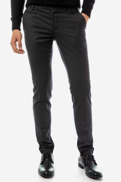 SOGO ΑΝΔΡΙΚΟ ΠΑΝΤΕΛΟΝΙ ΜΕ ΡΙΓΑ SLIM ΑΝΘΡΑΚΙ 19504-461-54G