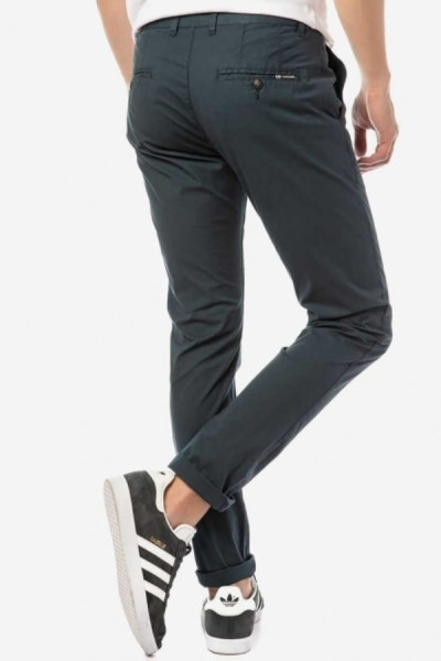 CAMARO ΑΝΔΡΙΚΟ ΒΑΜΒΑΚΕΡΟ ΠΑΝΤΕΛΟΝΙ SLIM FIT ΜΑΡΙΝΕ 19001-452-18