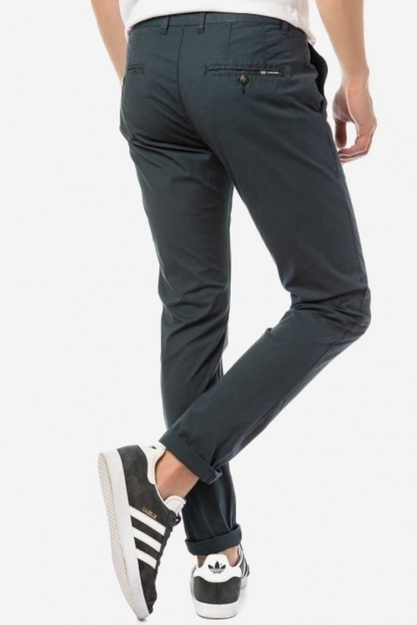 CAMARO ΑΝΔΡΙΚΟ ΒΑΜΒΑΚΕΡΟ ΠΑΝΤΕΛΟΝΙ SLIM FIT ΜΑΡΙΝΕ 19001-452-18