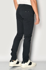 BROKERS ΑΝΔΡΙΚΟ ΠΑΝΤΕΛΟΝΙ ΒΑΜΒΑΚΕΡΟ SLIM FIT ΜΠΛΕ 24014-402-451