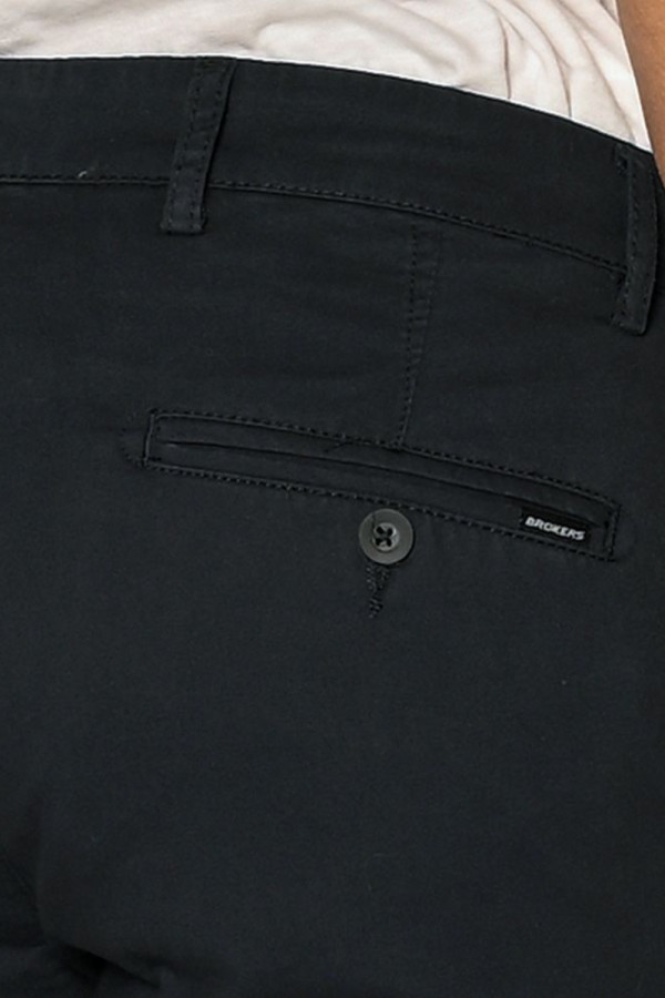 BROKERS ΑΝΔΡΙΚΟ ΠΑΝΤΕΛΟΝΙ ΒΑΜΒΑΚΕΡΟ SLIM FIT ΜΠΛΕ 24014-402-451