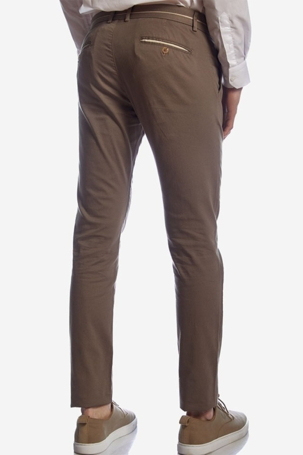 SOGO ΑΝΔΡΙΚΟ ΠΑΝΤΕΛΟΝΙ CHINO SLIM FIT ΣΧΕΔΙΟ ΜΕ ΡΕΛΙ ΠΟΥΡΟ 22004-451-34 SOGO ΑΝΔΡΙΚΟ ΠΑΝΤΕΛΟΝΙ CHINO SLIM FIT ΣΧΕΔΙΟ ΜΕ ΡΕΛΙ ΠΟΥΡΟ 22004-451-34