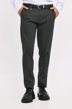 SOGO ΑΝΔΡΙΚΟ ΠΑΝΤΕΛΟΝΙ CHINOS ΒΑΜΒΑΚΕΡΟ SLIM FIT ΑΝΘΡΑΚΙ 25534-492-485