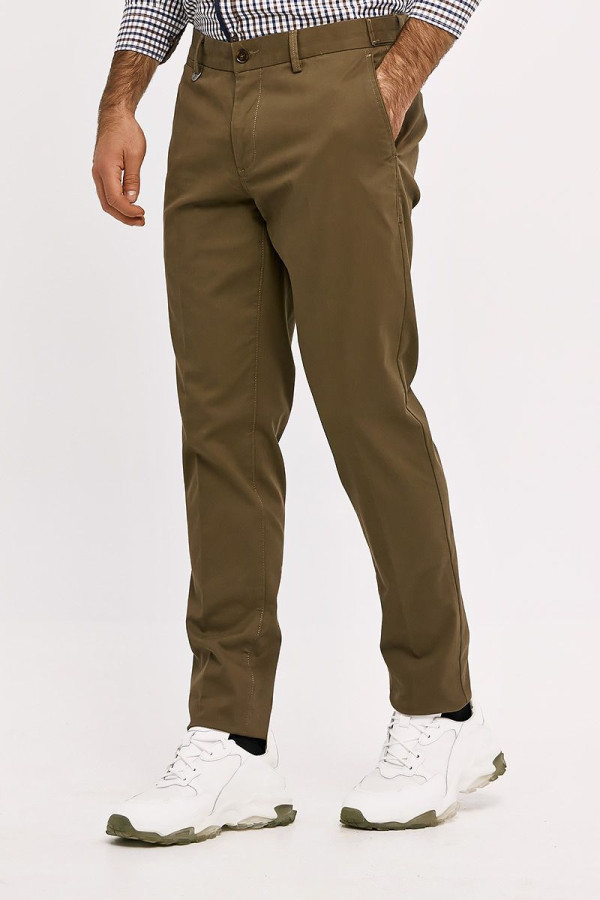 SOGO ΑΝΔΡΙΚΟ ΠΑΝΤΕΛΟΝΙ CHINOS ΒΑΜΒΑΚΕΡΟ SLIM FIT ΠΟΥΡΟ 25534-492-485