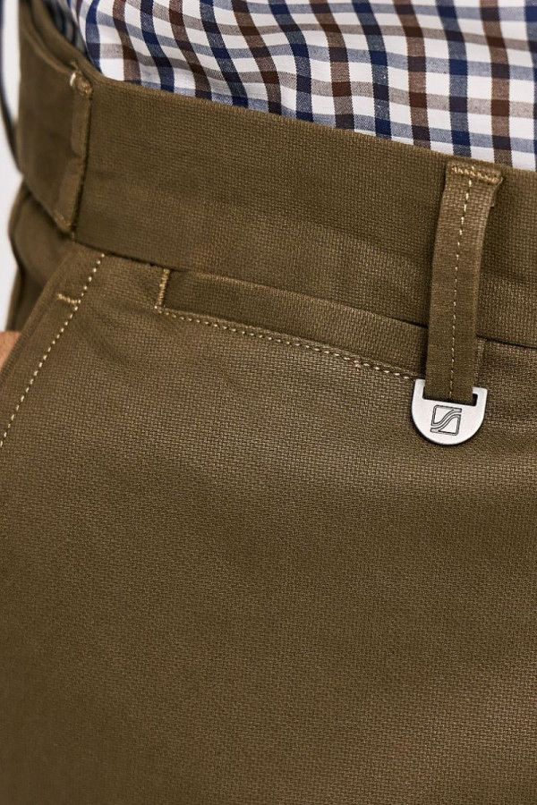 SOGO ΑΝΔΡΙΚΟ ΠΑΝΤΕΛΟΝΙ CHINOS ΒΑΜΒΑΚΕΡΟ SLIM FIT ΠΟΥΡΟ 25534-492-485