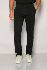 CAMARO ΑΝΔΡΙΚΟ ΠΑΝΤΕΛΟΝΙ ΒΑΜΒΑΚΕΡΟ SLIM FIT ΜΑΥΡΟ 24524-451-451
