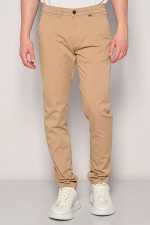 CAMARO ΑΝΔΡΙΚΟ ΠΑΝΤΕΛΟΝΙ SLIM FIT ΒΑΜΒΑΚΕΡΟ ΜΠΕΖ 24024-452-451