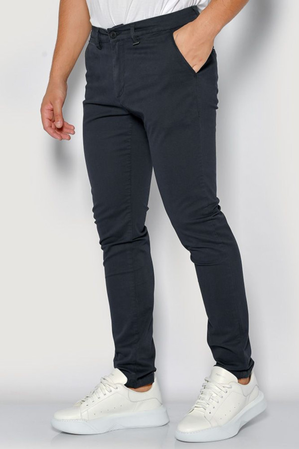 CAMARO ΑΝΔΡΙΚΟ ΠΑΝΤΕΛΟΝΙ SLIM FIT ΒΑΜΒΑΚΕΡΟ ΜΠΛΕ 24024-452-451