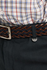 SOGO ΑΝΔΡΙΚΟ ΠΑΝΤΕΛΟΝΙ REGULAR FIT ΒΑΜΒΑΚΕΡΟ ΜΕ ΜΙΚΡΟΣΧΕΔΙΟ ΜΠΛΕ 24534-292-471