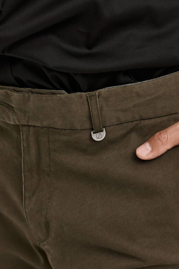 SOGO ΑΝΔΡΙΚΟ ΠΑΝΤΕΛΟΝΙ REGULAR FIT ΒΑΜΒΑΚΕΡΟ ΜΕ ΜΙΚΡΟΣΧΕΔΙΟ ΠΟΥΡΟ 24534-292-471