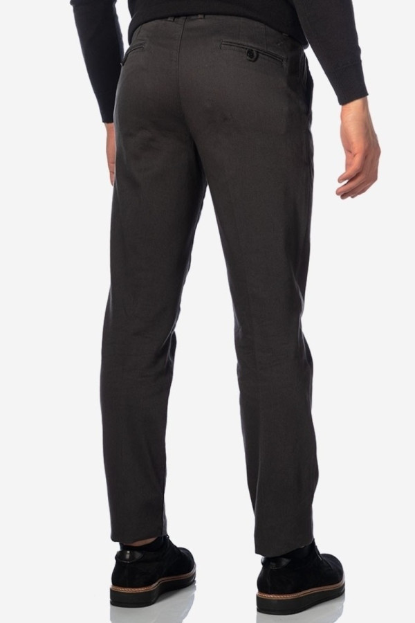 SOGO ΑΝΔΡΙΚΟ ΠΑΝΤΕΛΟΝΙ REGULAR FIT ΒΑΜΒΑΚΕΡΟ ΜΕ ΣΧΕΔΙΟ ΑΝΘΡΑΚΙ 21504-422-35