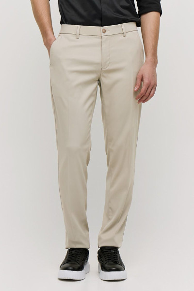 SOGO ΑΝΔΡΙΚΟ ΠΑΝΤΕΛΟΝΙ SLIM FIT ΜΠΕΖ  25034-839-498