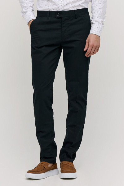 SOGO ΑΝΔΡΙΚΟ ΠΑΝΤΕΛΟΝΙ CHINOS REGULAR FIT  ΒΑΜΒΑΚΕΡΟ ΜΠΛΕ 25034-292-477