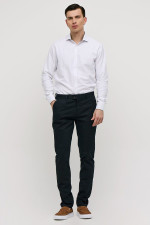 SOGO ΑΝΔΡΙΚΟ ΠΑΝΤΕΛΟΝΙ CHINOS REGULAR FIT  ΒΑΜΒΑΚΕΡΟ ΜΠΛΕ 25034-292-477