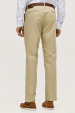 SOGO ΑΝΔΡΙΚΟ ΠΑΝΤΕΛΟΝΙ CHINOS REGULAR FIT  ΒΑΜΒΑΚΕΡΟ ΜΠΕΖ 25034-292-477