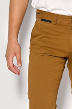 SOGO ΑΝΔΡΙΚΟ ΠΑΝΤΕΛΟΝΙ ΜΕ ΜΙΚΡΟΣΧΕΔΙΟ SLIM FIT ΚΑΜΕΛ 22534-403-33