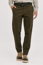 SOGO ΑΝΔΡΙΚΟ ΠΑΝΤΕΛΟΝΙ ΒΑΜΒΑΚΕΡΟ REGULAR FIT ΧΑΚΙ 24534-296-473