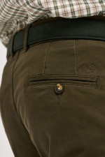 SOGO ΑΝΔΡΙΚΟ ΠΑΝΤΕΛΟΝΙ ΒΑΜΒΑΚΕΡΟ REGULAR FIT ΧΑΚΙ 24534-296-473