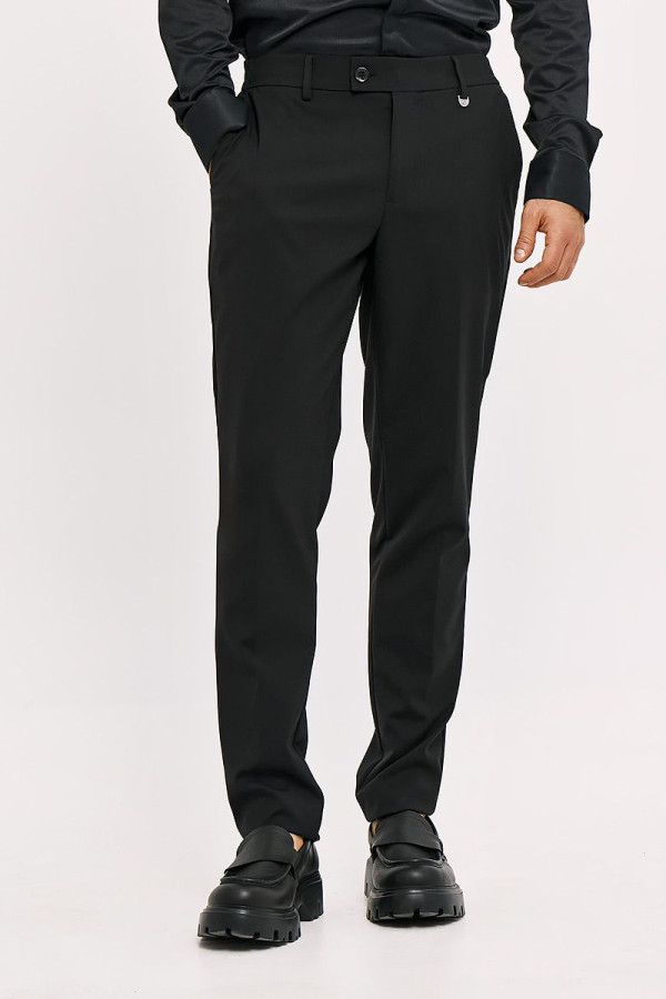 SOGO ΑΝΔΡΙΚΟ ΠΑΝΤΕΛΟΝΙ ΚΟΣΤΟΥΜΙΟΥ SLIM FIT ΜΕ ΛΑΣΤΙΧΟ ΜΑΥΡΟ 25534-832-056