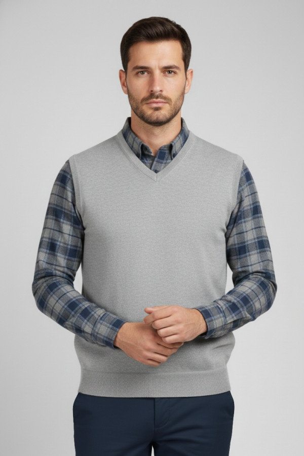 POL PAULO ΑΝΔΡΙΚΗ ΠΛΕΚΤΗ ΚΑΖΑΚΑ ΓΚΡΙ 7462-1 POL PAULO ΑΝΔΡΙΚΗ ΠΛΕΚΤΗ ΚΑΖΑΚΑ ΓΚΡΙ 7462-1