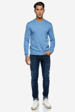 CAMARO ΑΝΔΡΙΚΗ ΠΛΕΚΤΗ ΜΠΛΟΥΖΑ SLIM FIT ΒΑΜΒΑΚΕΡΗ ΣΙΕΛ 24579-914-951