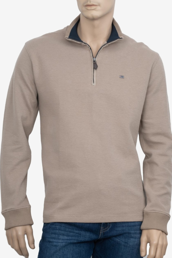 VISCONTI ΑΝΔΡΙΚΗ ΜΠΛΟΥΖΑ ΜΕ ΦΕΡΜΟΥΑΡ ΒΑΜΒΑΚΕΡΗ ΠΛΕΚΤΗ ΜΠΕΖ 2792-10 VISCONTI ΑΝΔΡΙΚΗ ΜΠΛΟΥΖΑ ΜΕ ΦΕΡΜΟΥΑΡ ΒΑΜΒΑΚΕΡΗ ΠΛΕΚΤΗ ΜΠΕΖ 2792-10