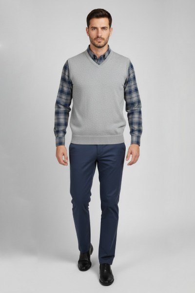 POL PAULO ΑΝΔΡΙΚΗ ΠΛΕΚΤΗ ΚΑΖΑΚΑ ΓΚΡΙ 7462-1 POL PAULO ΑΝΔΡΙΚΗ ΠΛΕΚΤΗ ΚΑΖΑΚΑ ΓΚΡΙ 7462-1