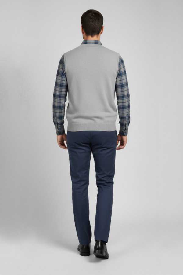 POL PAULO ΑΝΔΡΙΚΗ ΠΛΕΚΤΗ ΚΑΖΑΚΑ ΓΚΡΙ 7462-1 POL PAULO ΑΝΔΡΙΚΗ ΠΛΕΚΤΗ ΚΑΖΑΚΑ ΓΚΡΙ 7462-1