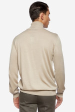 SOGO ΑΝΔΡΙΚΗ ΜΠΛΟΥΖΑ ΠΛΕΚΤΗ ΖΙΒΑΓΚΟ CLASSIC FIT ΜΠΕΖ 22539-401-12