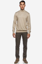 SOGO ΑΝΔΡΙΚΗ ΜΠΛΟΥΖΑ ΠΛΕΚΤΗ ΖΙΒΑΓΚΟ CLASSIC FIT ΜΠΕΖ 22539-401-12