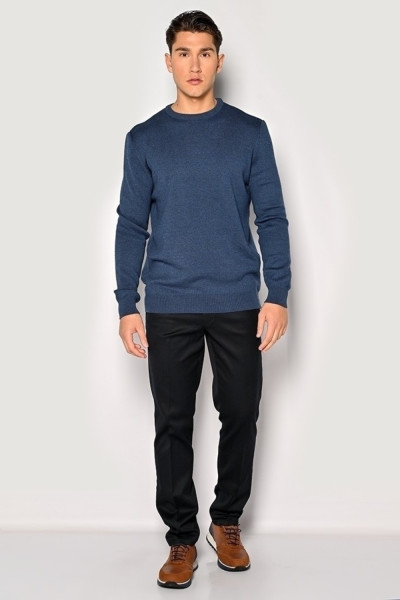 SOGO ΑΝΔΡΙΚΟ ΠΛΕΚΤΟ ΠΟΥΛΟΒΕΡ ΛΑΙΜΟΚΟΨΗ REGULAR FIT INDIGO 24539-192-932 SOGO ΑΝΔΡΙΚΟ ΠΛΕΚΤΟ ΠΟΥΛΟΒΕΡ ΛΑΙΜΟΚΟΨΗ REGULAR FIT INDIGO 24539-192-932